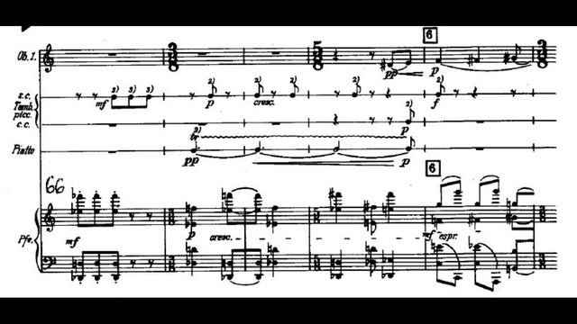 Béla Bartók - BB 91, Sz.83 Piano Concerto No.1 (1926) (Score, Analysis)