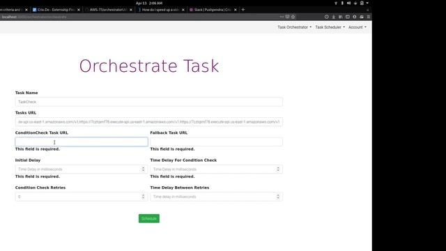 Crio Winter of Doing Externship Demo | AWS | Task Scheduler and orchestrator for Lambda functions