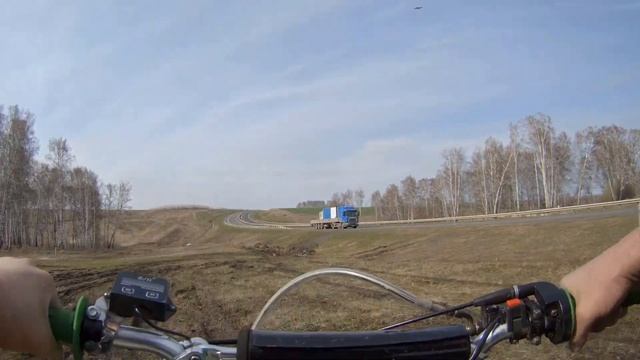 Свет в конце туннеля или веселые покатушки на китайском питбайке