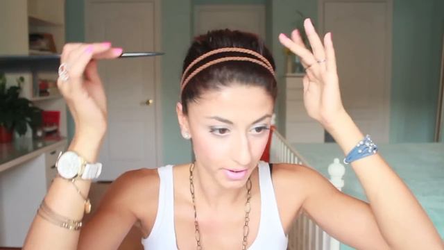 Quick & Messy Bun ⧸ Up-Do