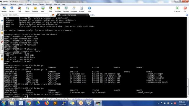 Docker basics