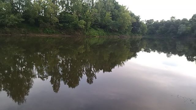 река Днепр вечер