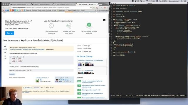 Fixing A Bug In The Chat App