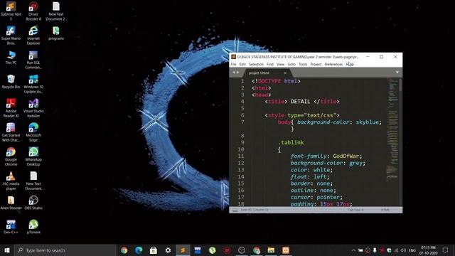 How to Install XAMPP Server on Windows 10  in Telugu | step by step for beginners | PHP Tutorial 1