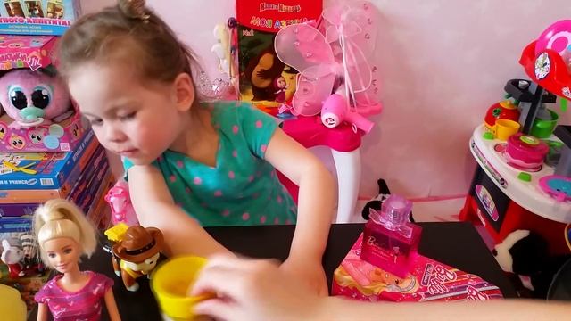 ДЕЛАЕМ НОГТИ ИЗ Play Doh Плей До