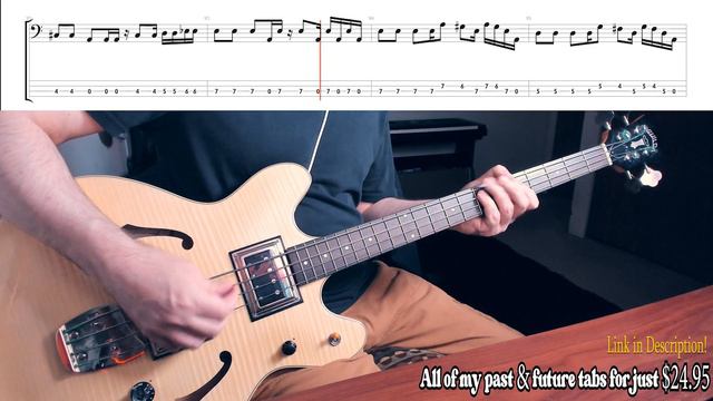 Sympathy for the Devil (Bass Cover with Tab & Notation): The Rolling Stones