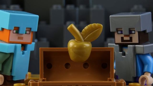 LEGO Minecraft Castle Golem Attack STOP MOTION LEGO Minecraft Castle Build | LEGO | Billy Bricks