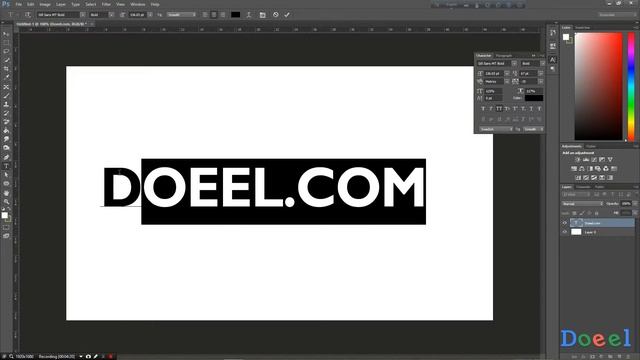Photoshop #19 '' Text tool''  Beginner to Advanced course Bangla Tutorial