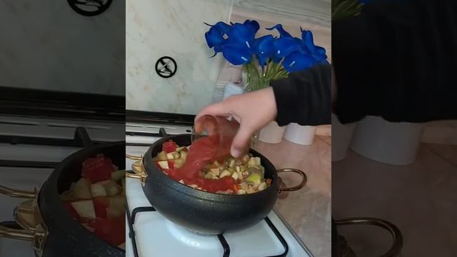 ОВОЩНОЕ РАГУ С МЯСОМ