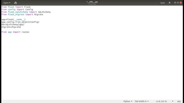 Creating Database Using SQLAlchemy in Flask!!