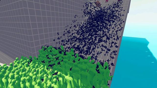 Zombie 200 Units Vs God Units - Totally Accurate Battle Simulator TABS
