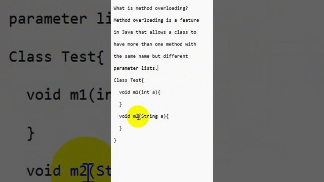 What is method overloading