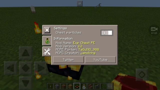 Хранение опыта в Minecraft Pe 1.0(Мод)