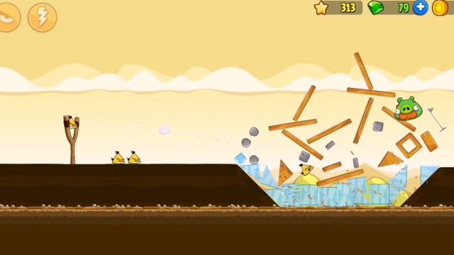 Angry birds Mighty Hoax 5-8 levels