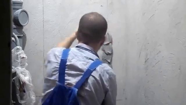 Установка гипсовых штукатурных маяков