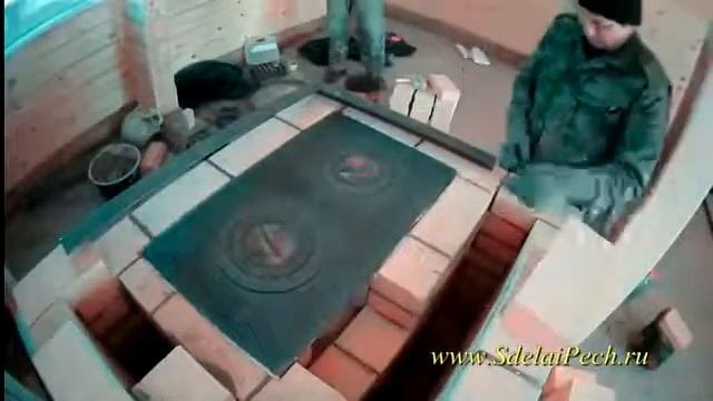 Печь в садоводстве Строитель