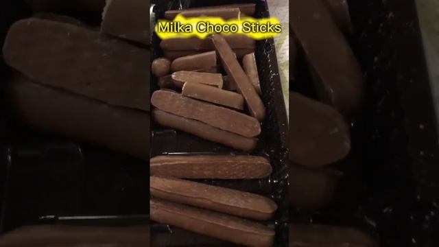 ASMR milka choco sticks ??