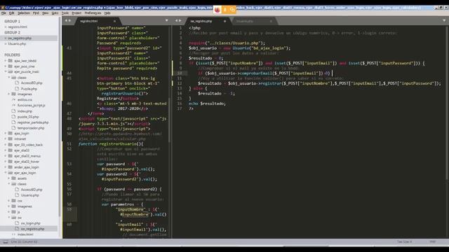Ejemplo de Intranet utilizando Ajax, JQuery, HTML, CSS, Bootstrap y servicios Web PHP y MySQL
