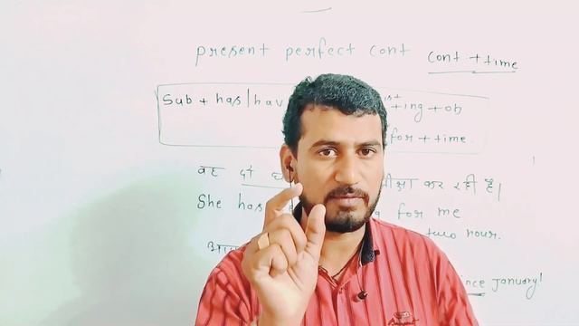 present perfect continuous tense since/for problem solving