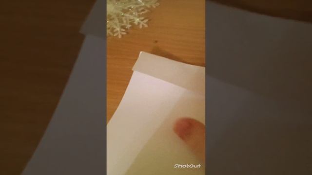 Лайфхак как сделать конверт Деду Морозу на новый год ?