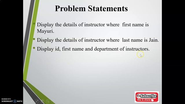 Part II Queries in MongoDB