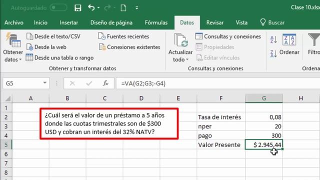 Buscar Objetivo con Ejemplos y Aplicaciones - Clase 10 - Excel Financiero