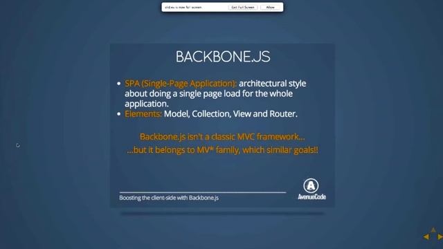 ACTalks | Boosting the client-side with Backbone.js