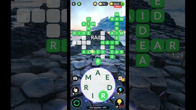 WORD LIFE LEVEL 639 ANSWERS SEASIDE 639 SOLVED