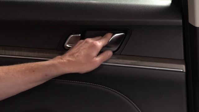 Rear Door   Double Pull to Open