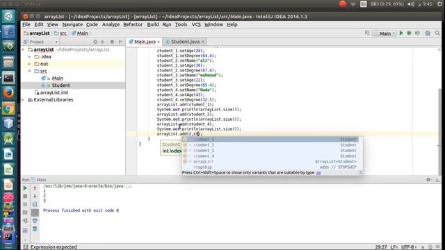 Java ArrayList