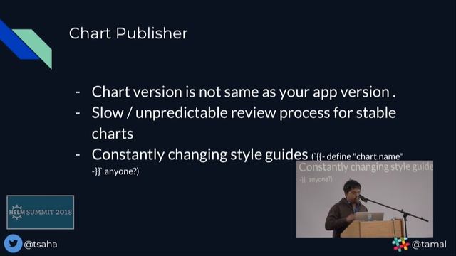 Tamal Saha - OverHelmed - Helm Summit 2018