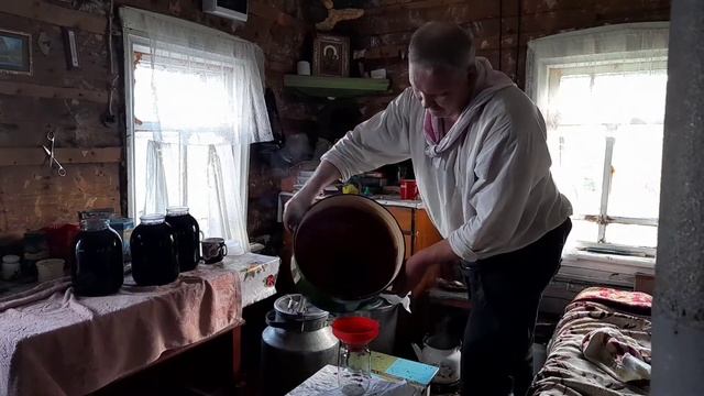 черничное варенье.