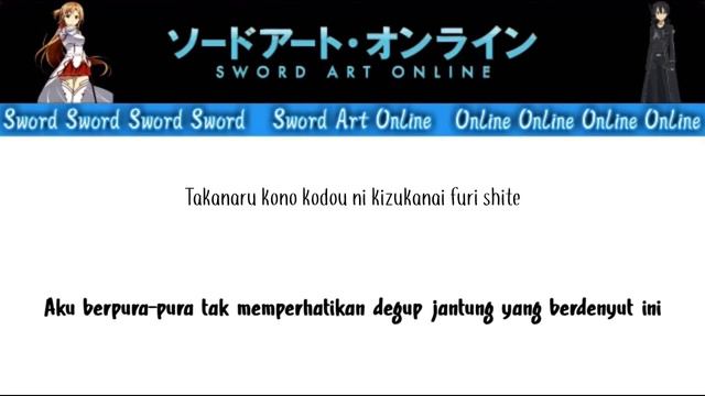 Sword Art Online - Ending 2 (Overfly) - Lirik + Terjemahan - Haruna Luna