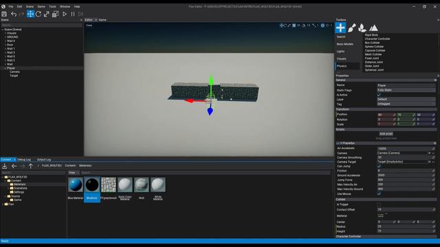FLAX ENGINE Tutorial #04 : WOLFENSTEIN 3D Retro FPS in FLAX / PART I