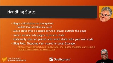 Carl Franklin's Blazor Desk Show with Dan Roth