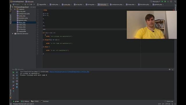 php if else