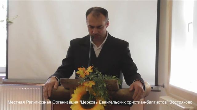 Богослужение Церкви ЕХБ "Востряково"  16.10.22