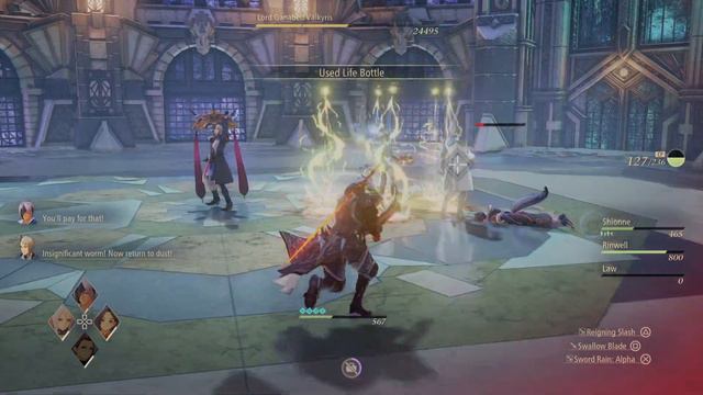 Tales of Arise - Boss: Lord Ganabelt Valkyris [Moderate]