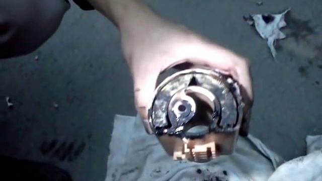 Вытаскивание фильтрующего элемента Funcargo