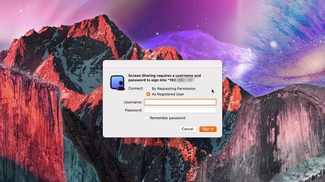 Screen Share a Mac from any location | Mac OS