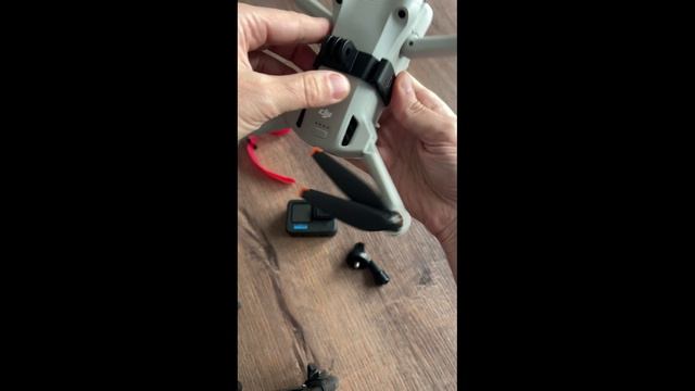Простое крепление GoPro с DJI Mavic 3 Mini