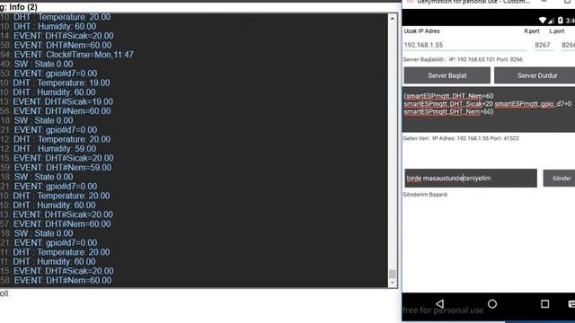 APP Invertor 2 UDP Server, Client Extension (Esp8266, NodeMCU UDP Data)
