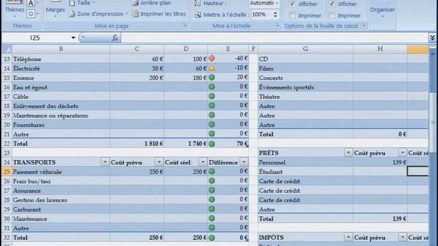 Windows Vista - Excel 2007