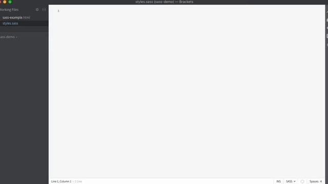 Get up and running with SASS