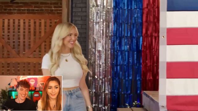 REACTING TO SIDEMEN TINDER IN REAL LIFE 4 WITH MY GIRLFRIEND! USA YOUTUBE EDITION