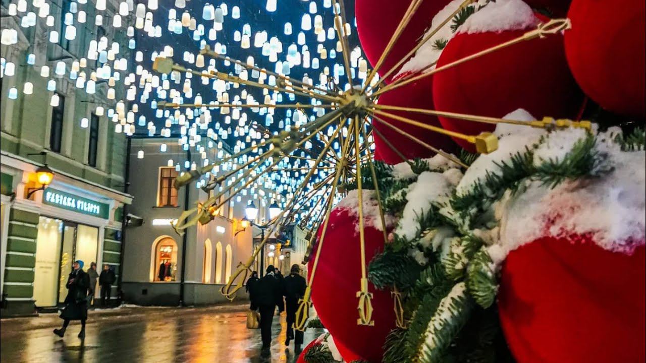 Новогодняя Москва ❄️ New Year's Eve Moscow #москва #новыйгод #moscow #newyear #christmas