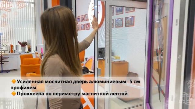 Обзор на усиленную москитную дверь