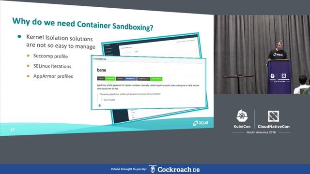 Getting Your Hands "Dirty" in Container Sandbox - Ariel Shuper, Aqua Security
