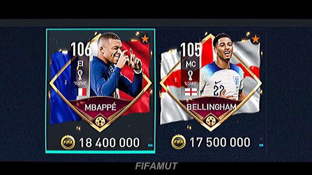 MBAPPE VS BELLINGHAM FIFA Mobile CARDS