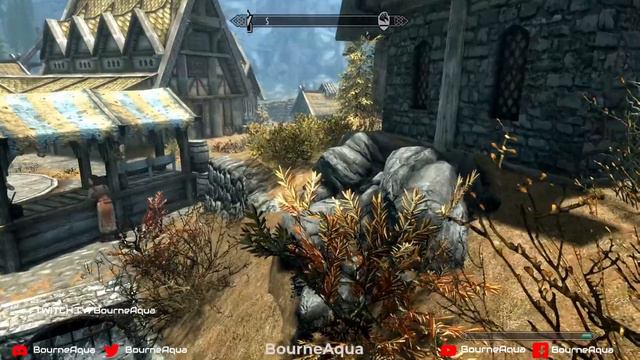 Elder Scrolls V Skyrim: Lets Play With BourneAqua, Grinding Smithing, Enchanting + reaching level 1